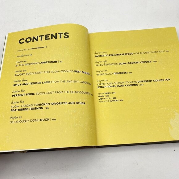 Paleo Diet Recipes Cook‎ Book Lot of HC PB Slow cooker Meats Sides Desserts - Picture 13 of 16